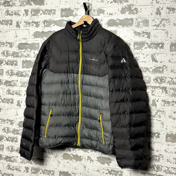 Eddie Bauer Down Filled Puffer Jacket Size Large Climbing Hiking - Picture 1 of 7